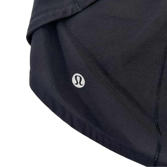 Lululemon Speed Up Short Long 4" Inseam - Black Active Runner Shorts sz 6 - Picture 8 of 13